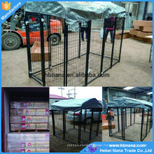 PET dog cages / large dog pen / chain link fence wire mesh dog fence